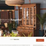Webdesign voor het Rutgerhof: 3 Ingrediënten voor een Smaakvol Online Succes 1 Webdesign voor het Rutgerhof - Welkom pagina